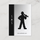 Visitekaartje voor mechanische apparaten/machines (Achterkant)