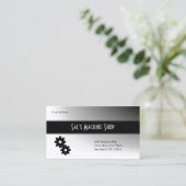 Visitekaartje voor mechanische apparaten/machines (Staand voorkant)