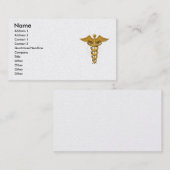 Visitekaartje voor medische symbolen (Voorkant / Achterkant)