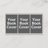  Visitekaartje voor meerdere boeken voor auteurs (Achterkant)