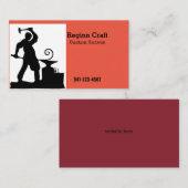 Visitekaartje voor messenmakers (Voorkant / Achterkant)