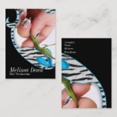 Visitekaartje voor Mestvoorspellingen Salon Techni (Voorkant / Achterkant)