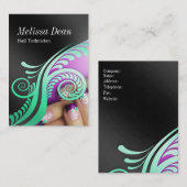 Visitekaartje voor Mestvoorspellingen Salon Techni (Voorkant / Achterkant)