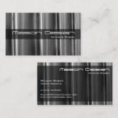 Visitekaartje voor metaalarbeiders voor profession (Voorkant / Achterkant)