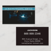 Visitekaartje voor metaalfabricagelassen (Voorkant / Achterkant)