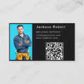 Visitekaartje voor metaalfabricagelassen (Achterkant)