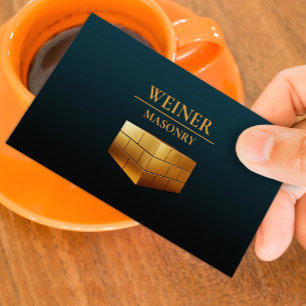 Visitekaartje voor metselwerk