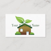 Visitekaartje voor milieuontwerp (Achterkant)