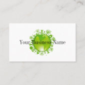 Visitekaartje voor milieuontwerp (Achterkant)