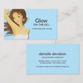 Visitekaartje voor mobiele sproeiers (Voorkant / Achterkant)