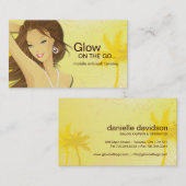 Visitekaartje voor mobiele sproeiers (Voorkant / Achterkant)