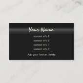 Visitekaartje voor modern design (Achterkant)