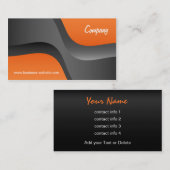Visitekaartje voor modern design (Voorkant / Achterkant)