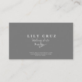 Visitekaartje voor moderne botanische kalligrafie