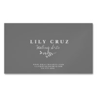 Visitekaartje voor moderne botanische kalligrafie