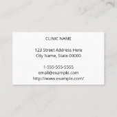 Visitekaartje voor moderne en elementaire psychiat (Achterkant)