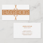 Visitekaartje voor moderne goudkoorts in Barbersho (Voorkant / Achterkant)