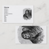 Visitekaartje voor moeder en kind (Voorkant / Achterkant)