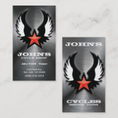 Visitekaartje voor motorfietsen, vrachtwagens of a (Voorkant / Achterkant)