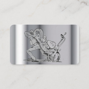 Visitekaartje voor motorfietsherstel