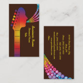 Visitekaartje voor muziekbedrijven (Voorkant / Achterkant)