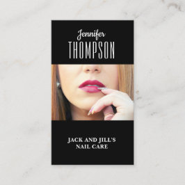 Visitekaartje voor Nail-technicus Gepersonaliseerd Afsprakenkaartje