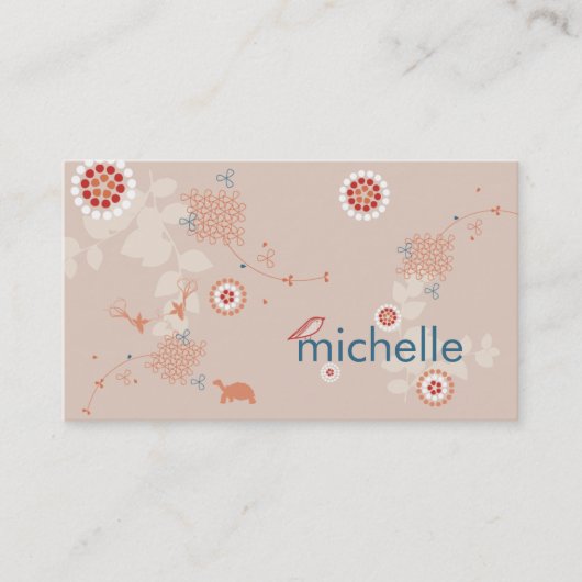 Visitekaartje voor Natuur (Voorkant)