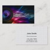 Visitekaartje voor Northern Lights Photography Stu (Voorkant / Achterkant)