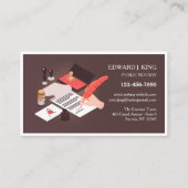 Visitekaartje voor notarisdiensten (Voorkant)