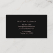 visitekaartje voor oceaanontwerp (Achterkant)