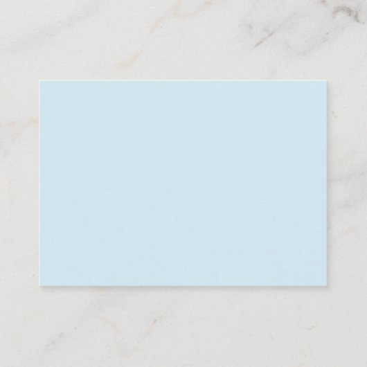 Visitekaartje voor Ocean Shell Shop (Achterkant)