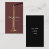 Visitekaartje voor onbelaste winkels (Voorkant / Achterkant)