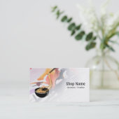 Visitekaartje voor onbelaste winkels (Staand voorkant)