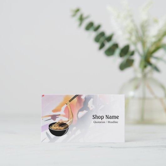 Visitekaartje voor onbelaste winkels (Staand voorkant)