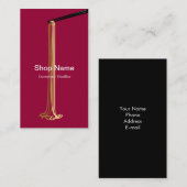 Visitekaartje voor onbelaste winkels (Voorkant / Achterkant)