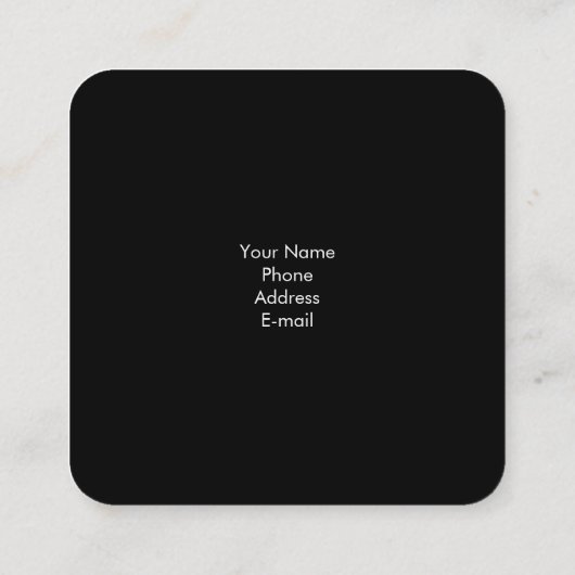 Visitekaartje voor onbelaste winkels (Achterkant)