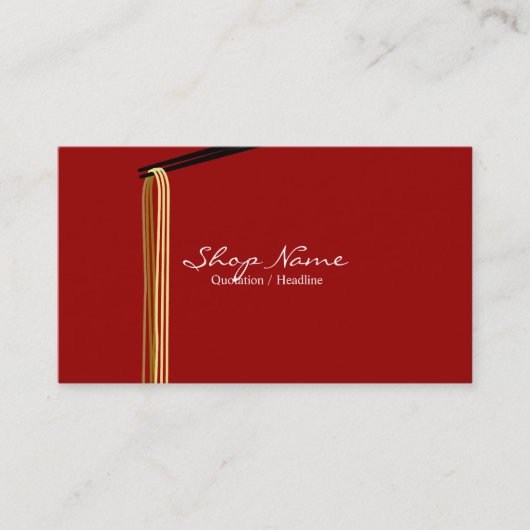 Visitekaartje voor onbelaste winkels (Voorkant)