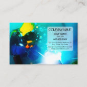 Visitekaartje voor onderwaterlassen (Voorkant)