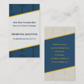 Visitekaartje voor onduidelijke beelden (Voorkant / Achterkant)