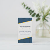 Visitekaartje voor onduidelijke beelden (Staand voorkant)