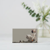 visitekaartje voor onroerend goed (Staand voorkant)