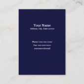 Visitekaartje voor ontwerpopdracht van leerkrachte (Achterkant)