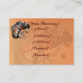 Visitekaartje voor oorlogspaarden (Achterkant)