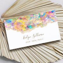 visitekaartje voor optisch ontwerp