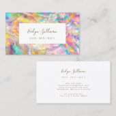 visitekaartje voor optische achtergrond (Voorkant / Achterkant)