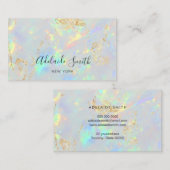 visitekaartje voor optische textuur (Voorkant / Achterkant)