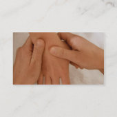 visitekaartje voor osteopathe (Achterkant)