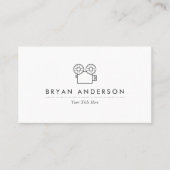 Visitekaartje voor oude camera (Voorkant)