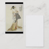 Visitekaartje voor oude Japanse kunst (Voorkant / Achterkant)