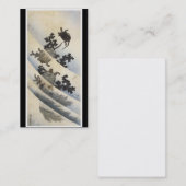 Visitekaartje voor oude Japanse kunst (Voorkant / Achterkant)